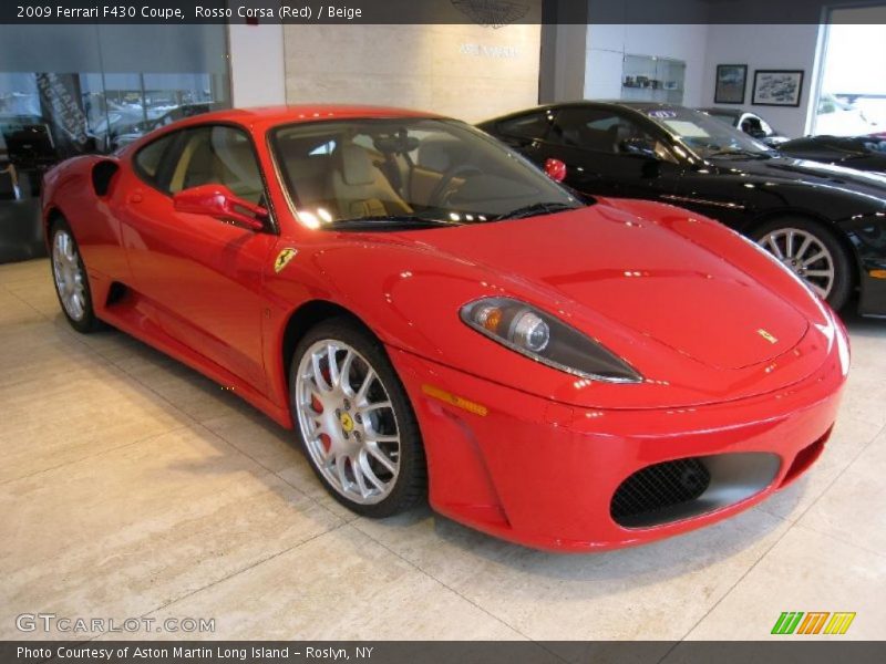 Front 3/4 View of 2009 F430 Coupe