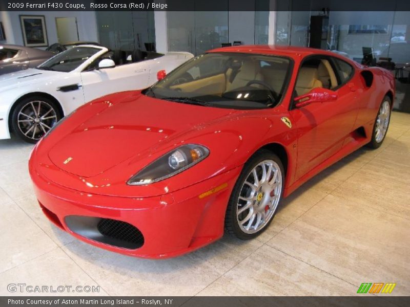 Rosso Corsa (Red) / Beige 2009 Ferrari F430 Coupe