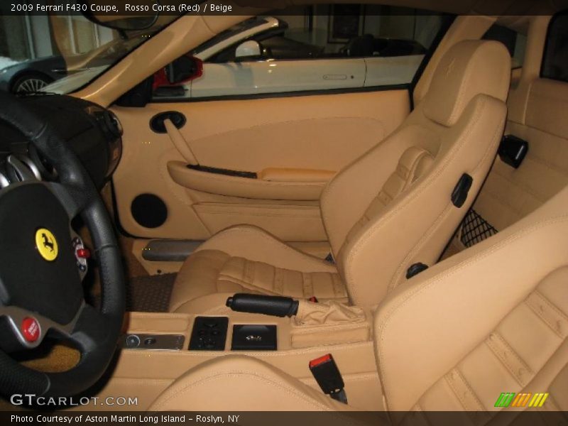  2009 F430 Coupe Beige Interior
