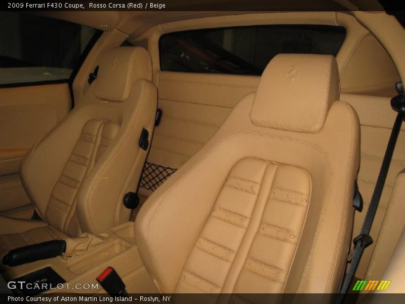  2009 F430 Coupe Beige Interior