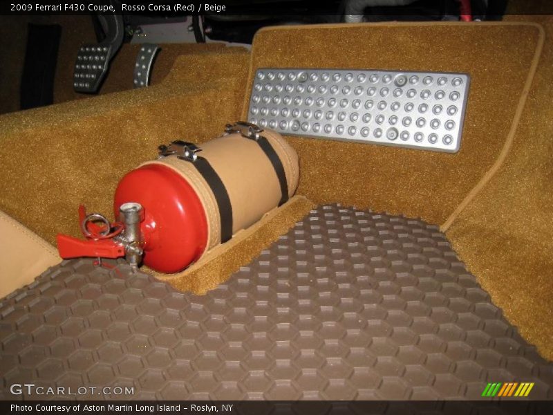 Controls of 2009 F430 Coupe