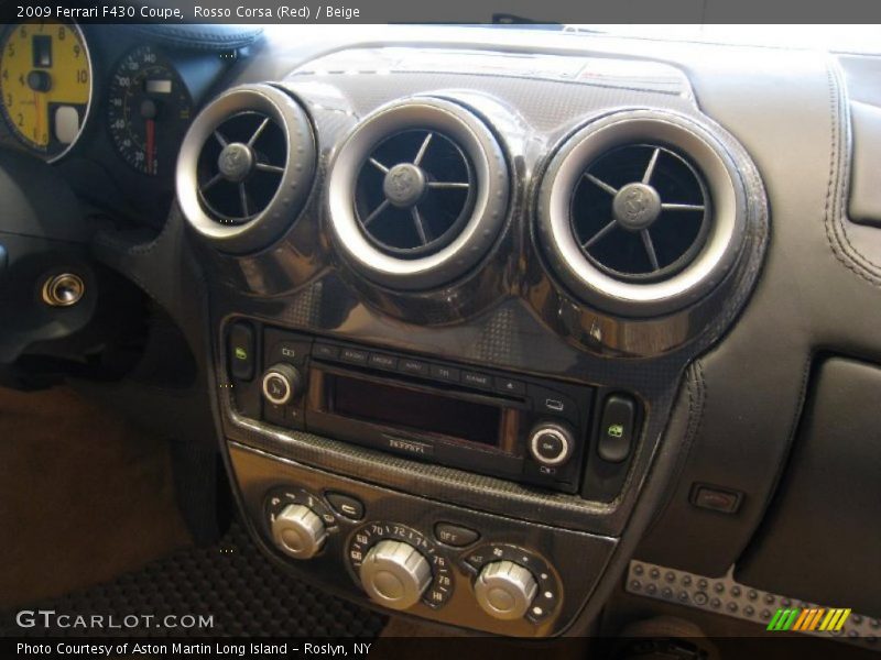 Controls of 2009 F430 Coupe