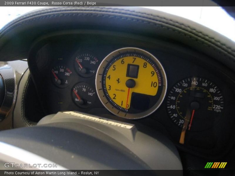  2009 F430 Coupe Coupe Gauges