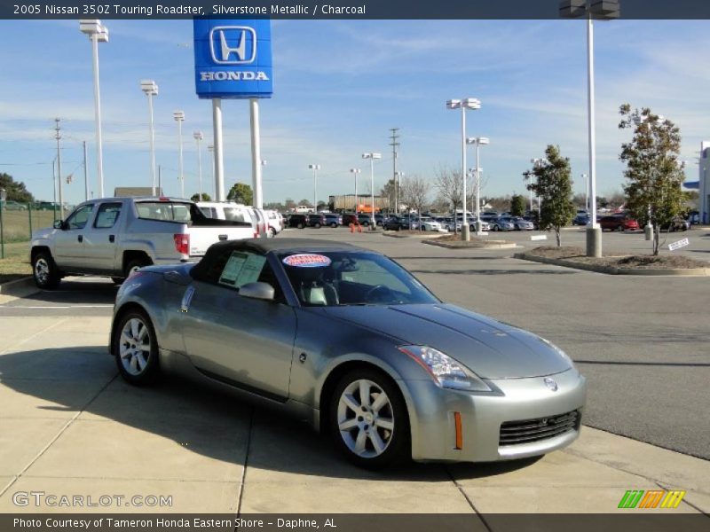 Silverstone Metallic / Charcoal 2005 Nissan 350Z Touring Roadster