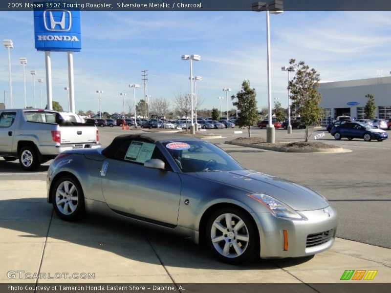 Silverstone Metallic / Charcoal 2005 Nissan 350Z Touring Roadster