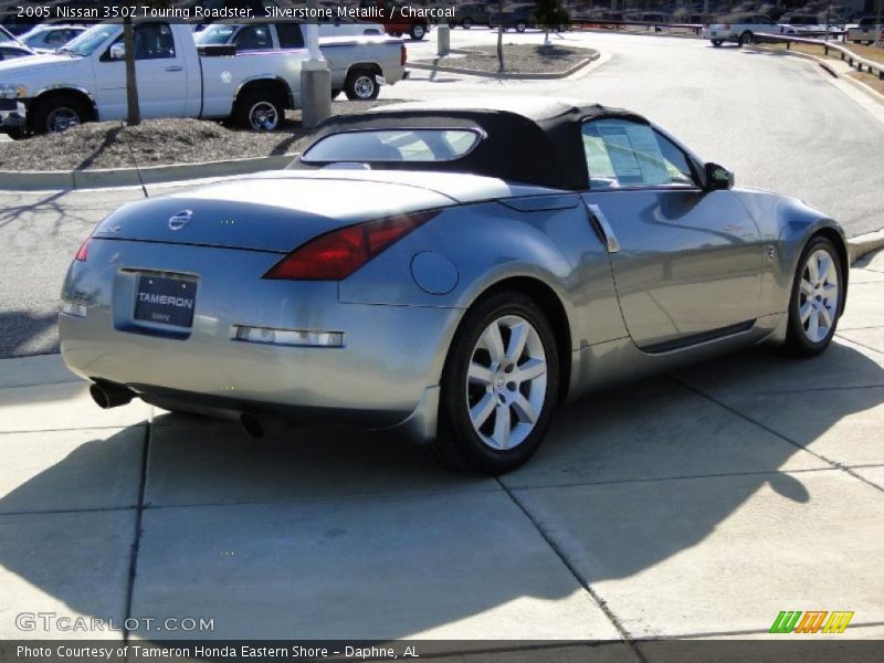 Silverstone Metallic / Charcoal 2005 Nissan 350Z Touring Roadster