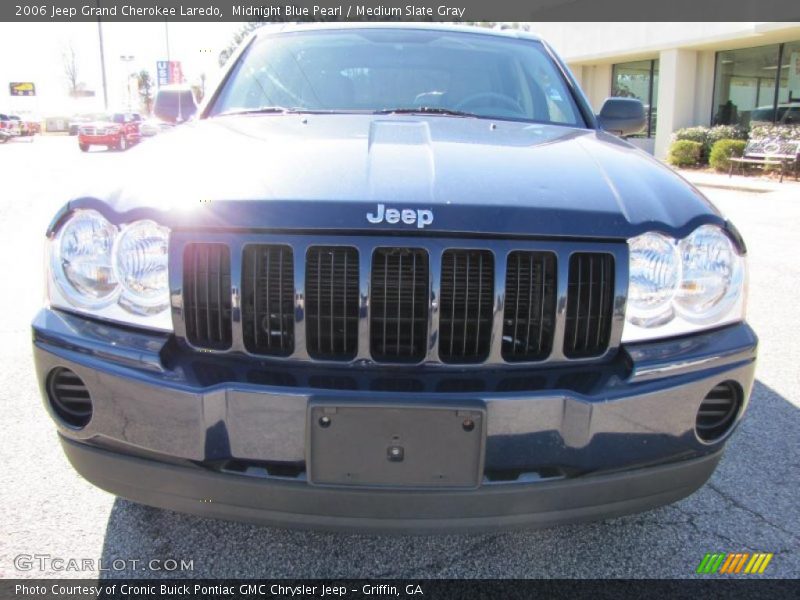 Midnight Blue Pearl / Medium Slate Gray 2006 Jeep Grand Cherokee Laredo