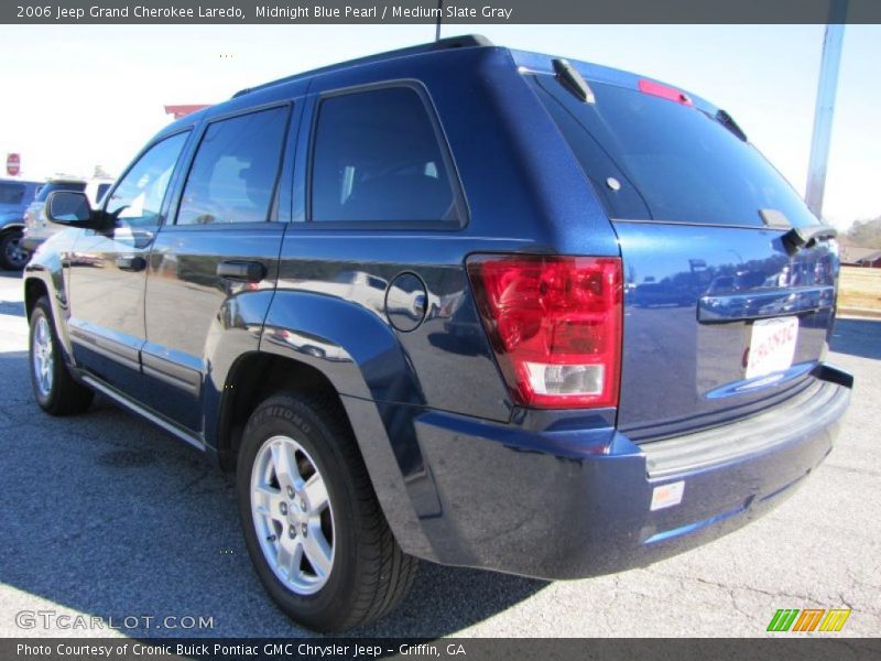 Midnight Blue Pearl / Medium Slate Gray 2006 Jeep Grand Cherokee Laredo