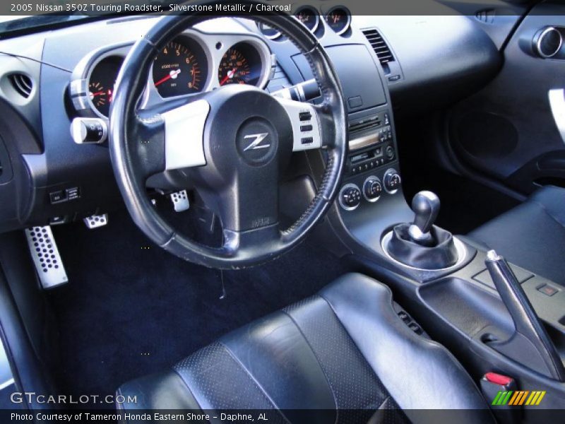 Silverstone Metallic / Charcoal 2005 Nissan 350Z Touring Roadster