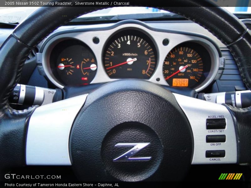 Silverstone Metallic / Charcoal 2005 Nissan 350Z Touring Roadster