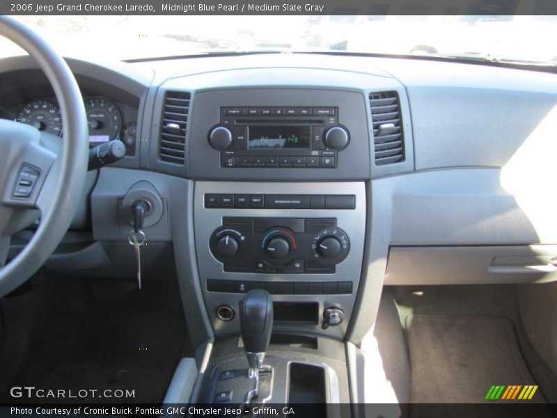 Midnight Blue Pearl / Medium Slate Gray 2006 Jeep Grand Cherokee Laredo
