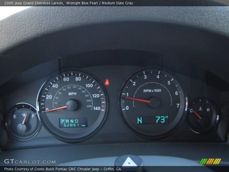 Midnight Blue Pearl / Medium Slate Gray 2006 Jeep Grand Cherokee Laredo