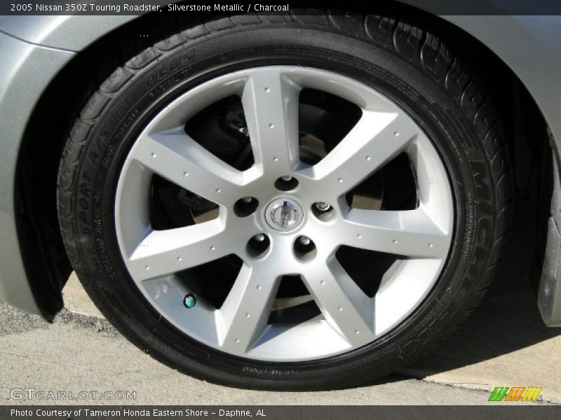 Silverstone Metallic / Charcoal 2005 Nissan 350Z Touring Roadster