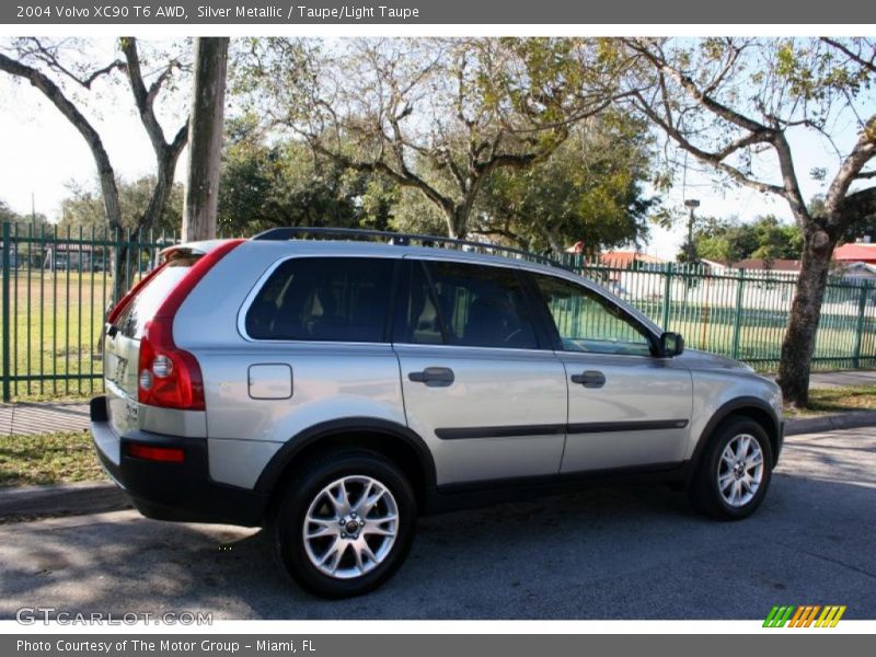 Silver Metallic / Taupe/Light Taupe 2004 Volvo XC90 T6 AWD