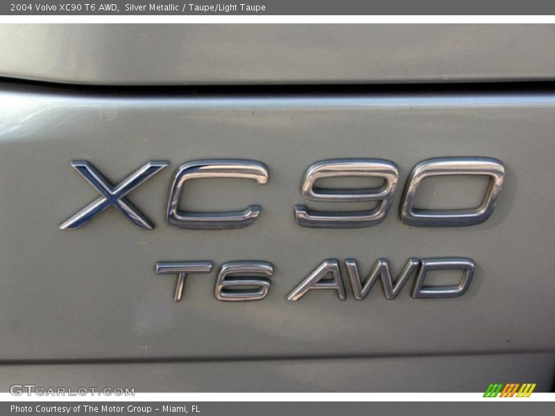 Silver Metallic / Taupe/Light Taupe 2004 Volvo XC90 T6 AWD