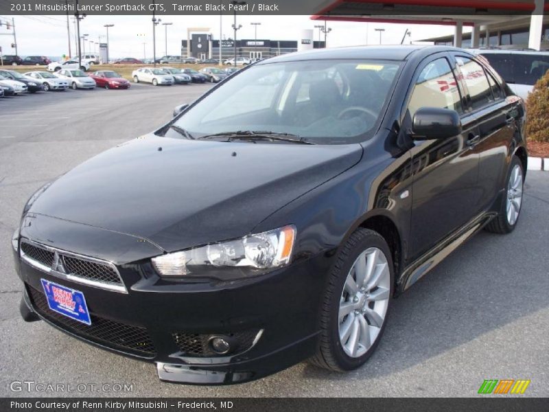 Front 3/4 View of 2011 Lancer Sportback GTS