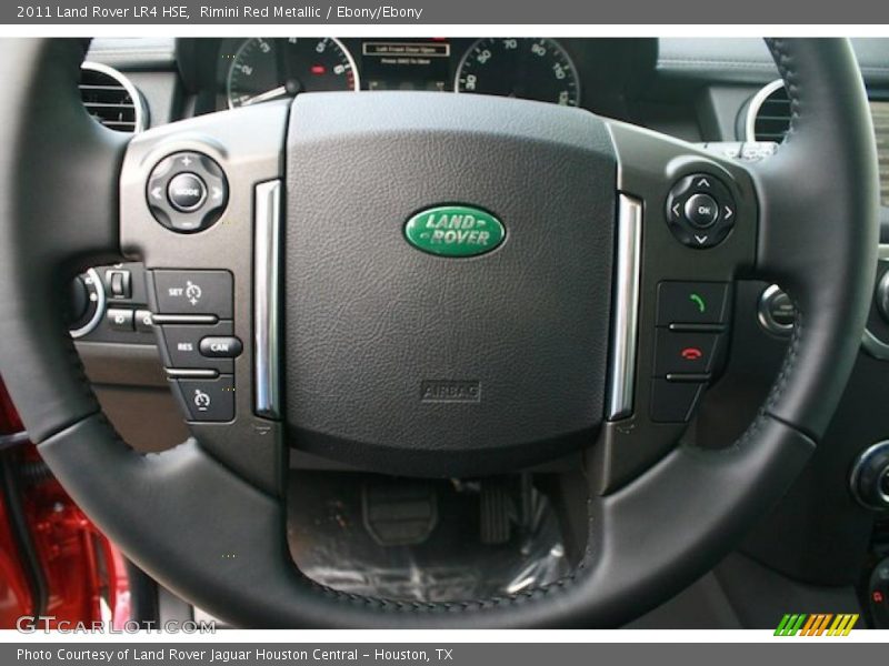 Rimini Red Metallic / Ebony/Ebony 2011 Land Rover LR4 HSE