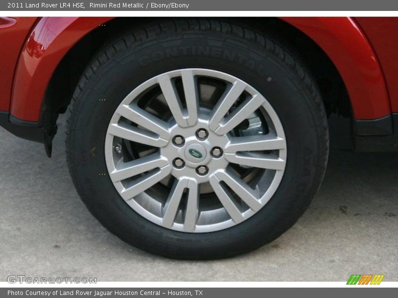 Rimini Red Metallic / Ebony/Ebony 2011 Land Rover LR4 HSE