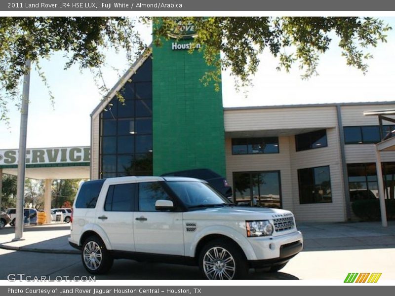 Fuji White / Almond/Arabica 2011 Land Rover LR4 HSE LUX