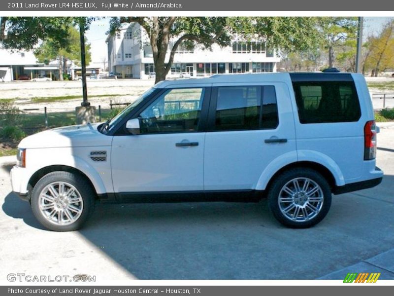 Fuji White / Almond/Arabica 2011 Land Rover LR4 HSE LUX