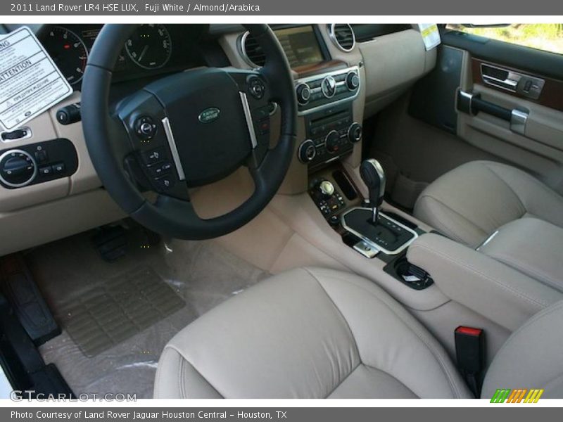  2011 LR4 HSE LUX Almond/Arabica Interior