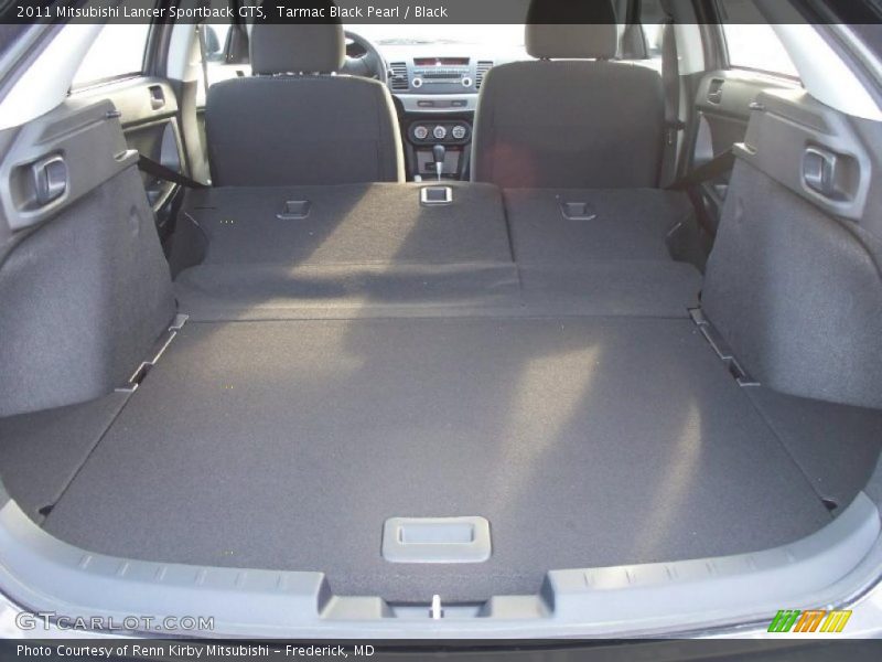 Tarmac Black Pearl / Black 2011 Mitsubishi Lancer Sportback GTS