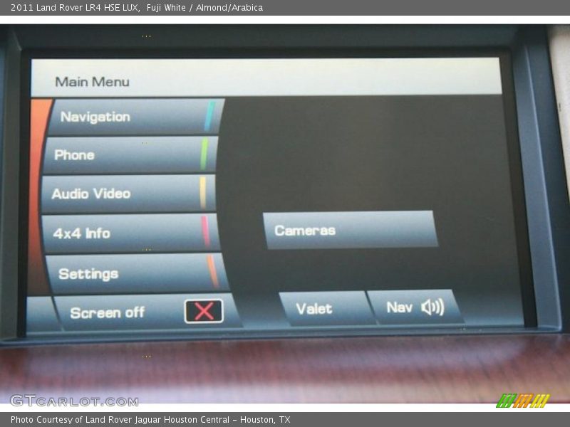 Fuji White / Almond/Arabica 2011 Land Rover LR4 HSE LUX