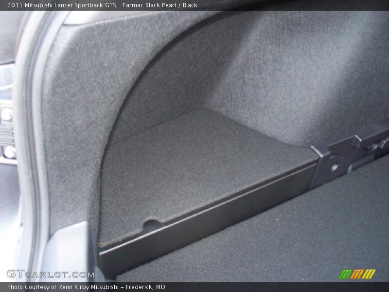 Tarmac Black Pearl / Black 2011 Mitsubishi Lancer Sportback GTS