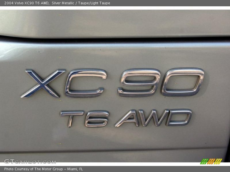 Silver Metallic / Taupe/Light Taupe 2004 Volvo XC90 T6 AWD