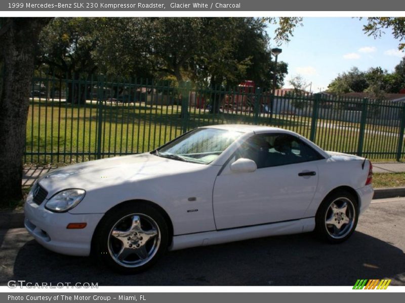 Glacier White / Charcoal 1999 Mercedes-Benz SLK 230 Kompressor Roadster