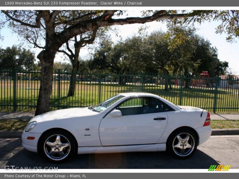 Glacier White / Charcoal 1999 Mercedes-Benz SLK 230 Kompressor Roadster