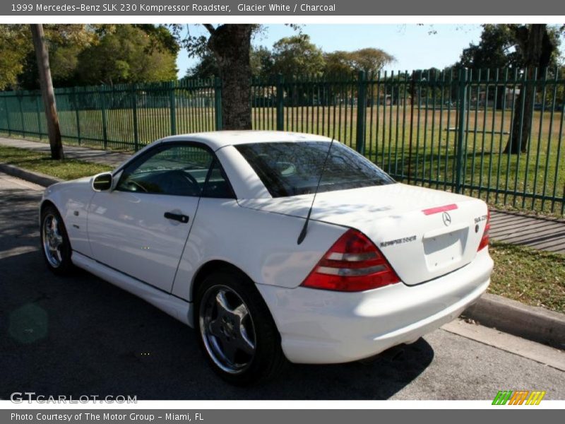 Glacier White / Charcoal 1999 Mercedes-Benz SLK 230 Kompressor Roadster