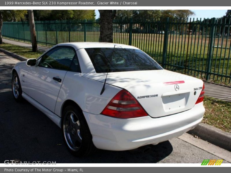 Glacier White / Charcoal 1999 Mercedes-Benz SLK 230 Kompressor Roadster