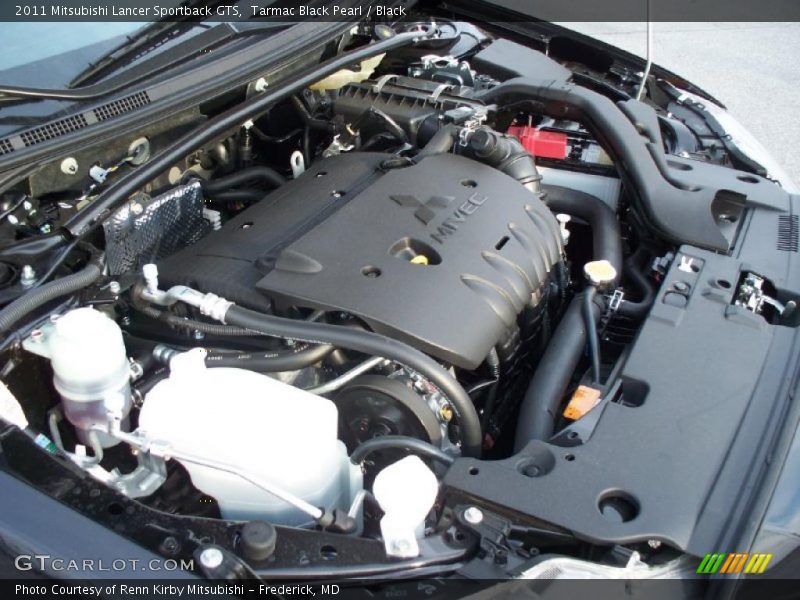  2011 Lancer Sportback GTS Engine - 2.4 Liter DOHC 16-Valve MIVEC 4 Cylinder