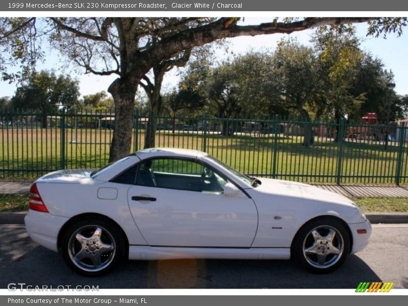 Glacier White / Charcoal 1999 Mercedes-Benz SLK 230 Kompressor Roadster