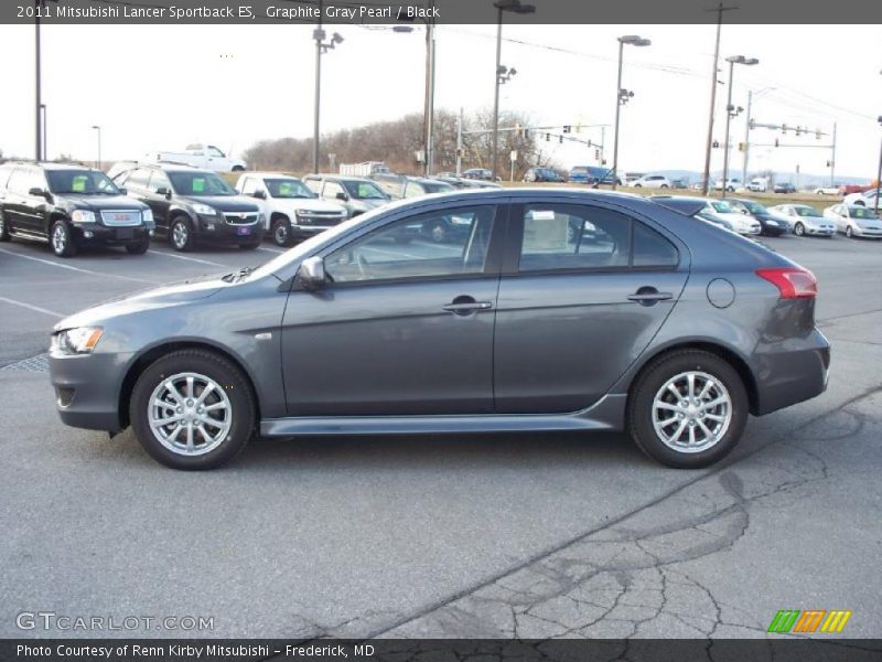  2011 Lancer Sportback ES Graphite Gray Pearl