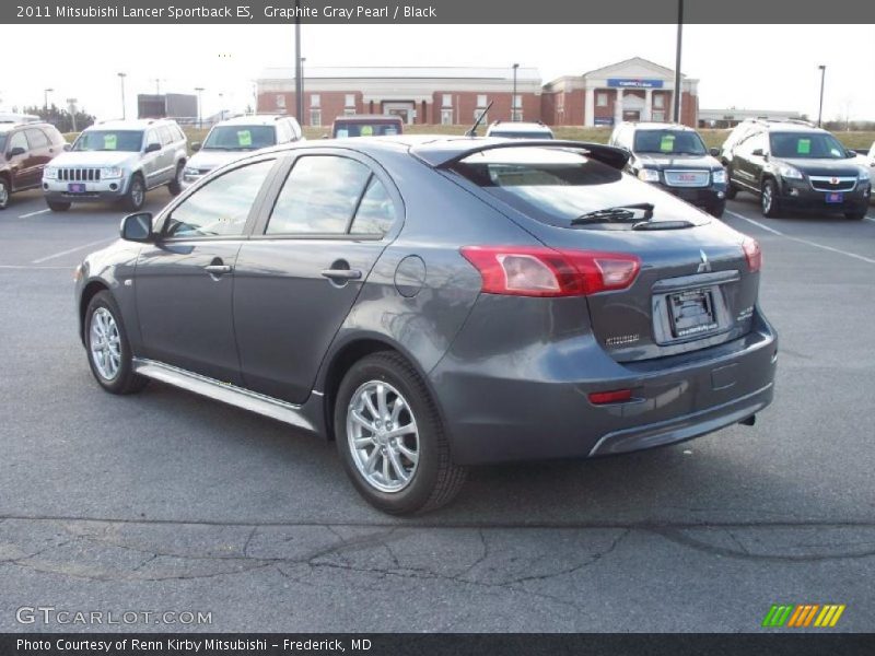  2011 Lancer Sportback ES Graphite Gray Pearl