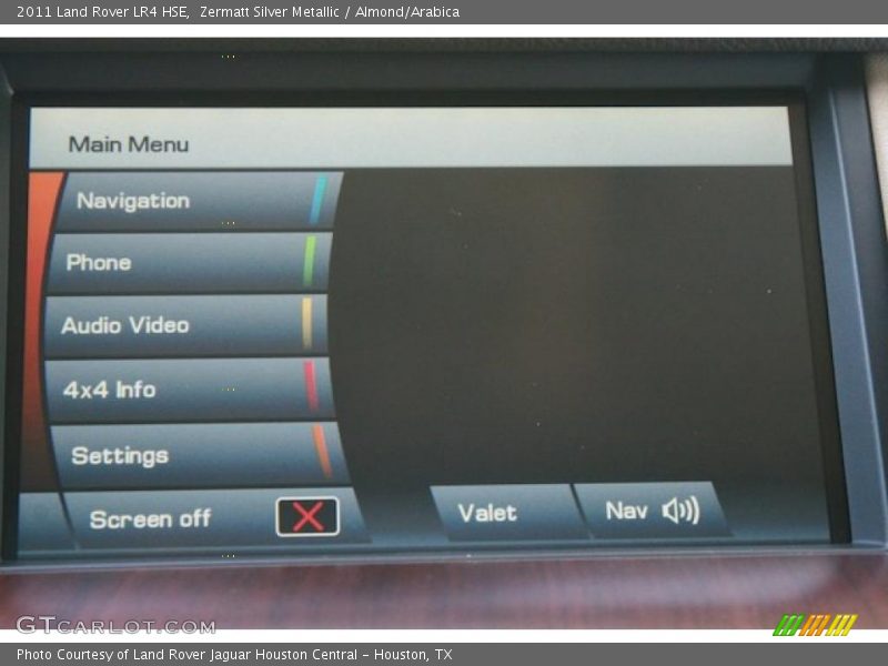 Zermatt Silver Metallic / Almond/Arabica 2011 Land Rover LR4 HSE