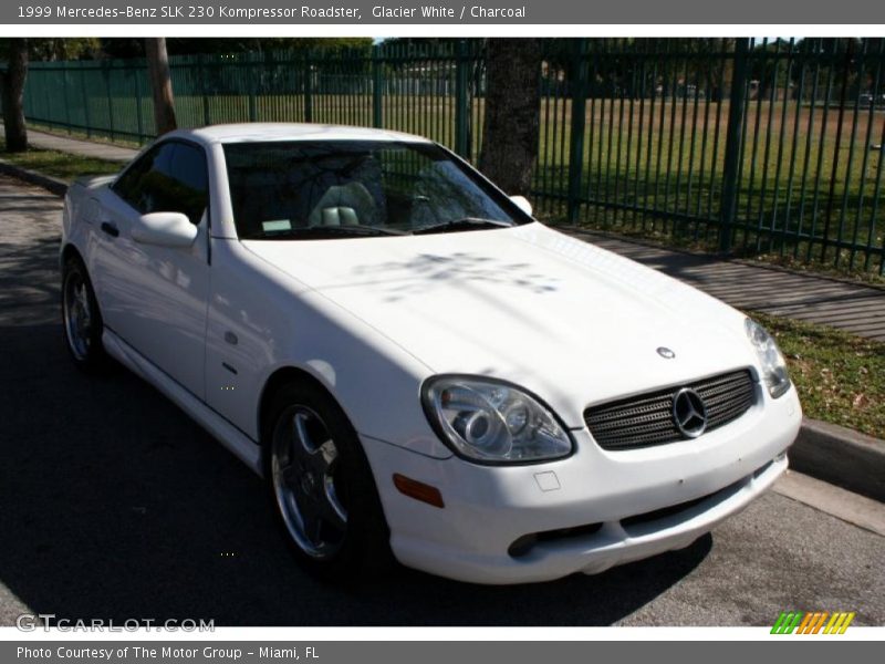 Glacier White / Charcoal 1999 Mercedes-Benz SLK 230 Kompressor Roadster