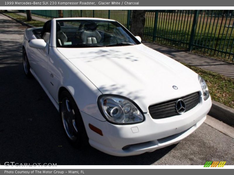 Glacier White / Charcoal 1999 Mercedes-Benz SLK 230 Kompressor Roadster