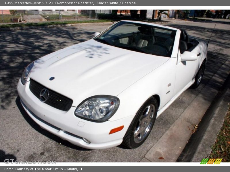 Glacier White / Charcoal 1999 Mercedes-Benz SLK 230 Kompressor Roadster