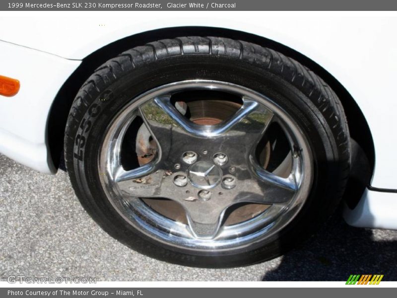 Glacier White / Charcoal 1999 Mercedes-Benz SLK 230 Kompressor Roadster