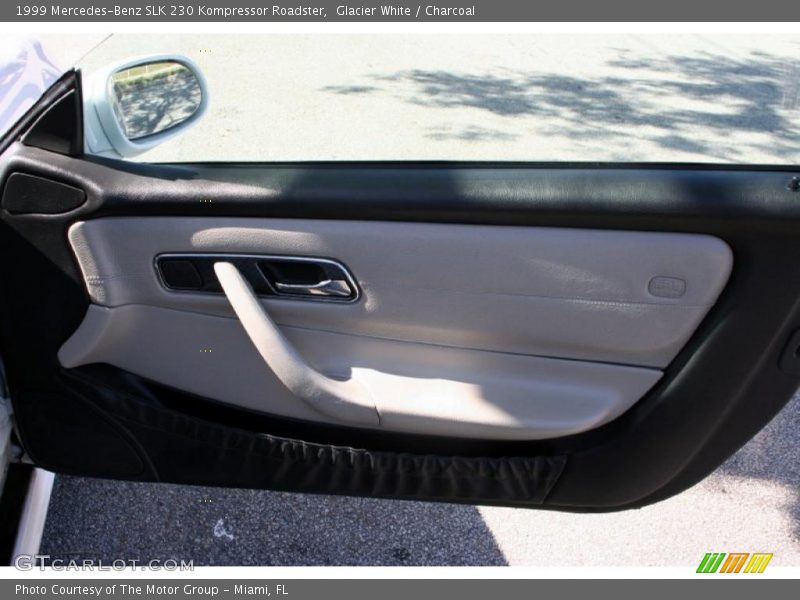 Glacier White / Charcoal 1999 Mercedes-Benz SLK 230 Kompressor Roadster