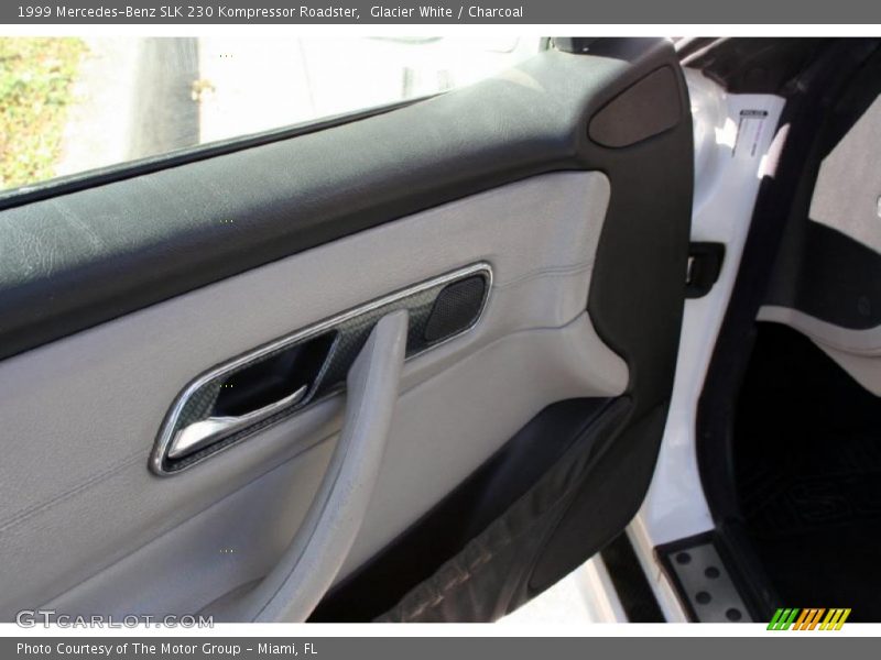 Glacier White / Charcoal 1999 Mercedes-Benz SLK 230 Kompressor Roadster