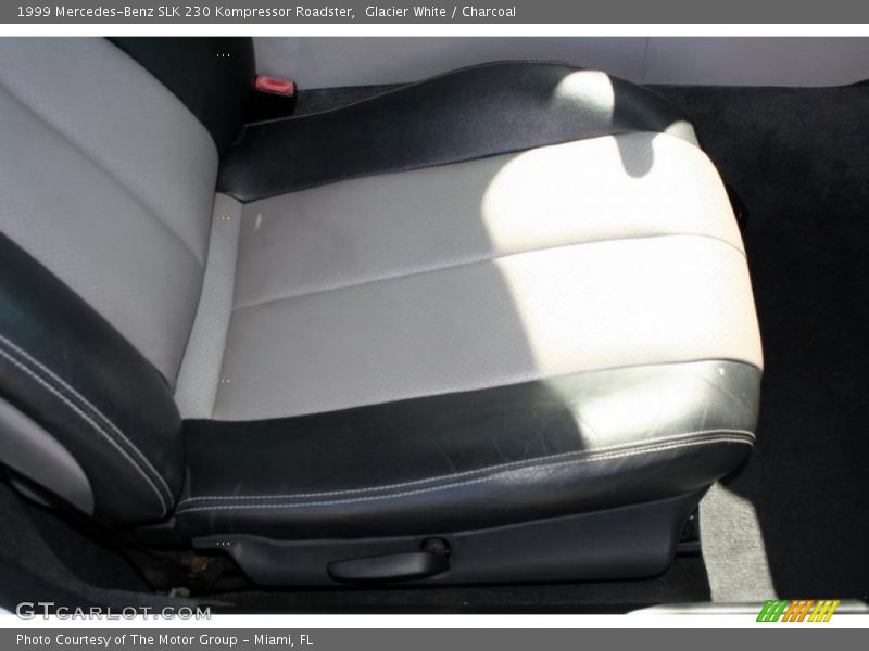 Glacier White / Charcoal 1999 Mercedes-Benz SLK 230 Kompressor Roadster