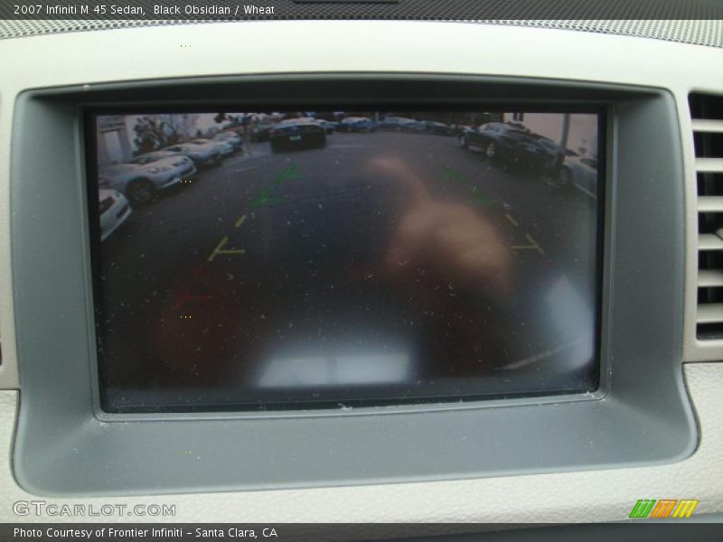 Black Obsidian / Wheat 2007 Infiniti M 45 Sedan