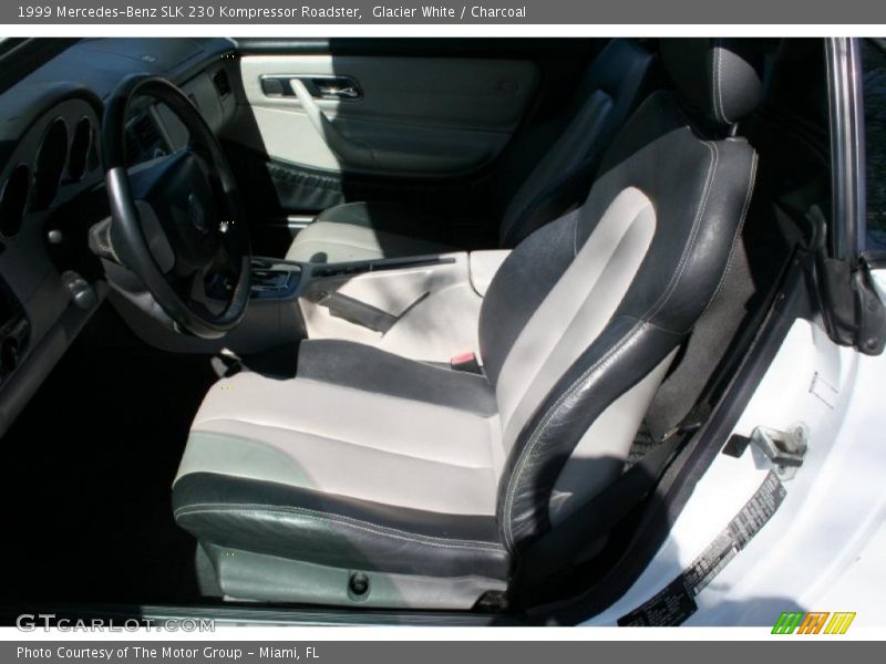 Glacier White / Charcoal 1999 Mercedes-Benz SLK 230 Kompressor Roadster