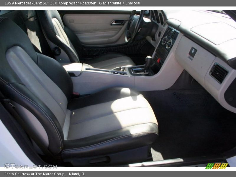 Glacier White / Charcoal 1999 Mercedes-Benz SLK 230 Kompressor Roadster
