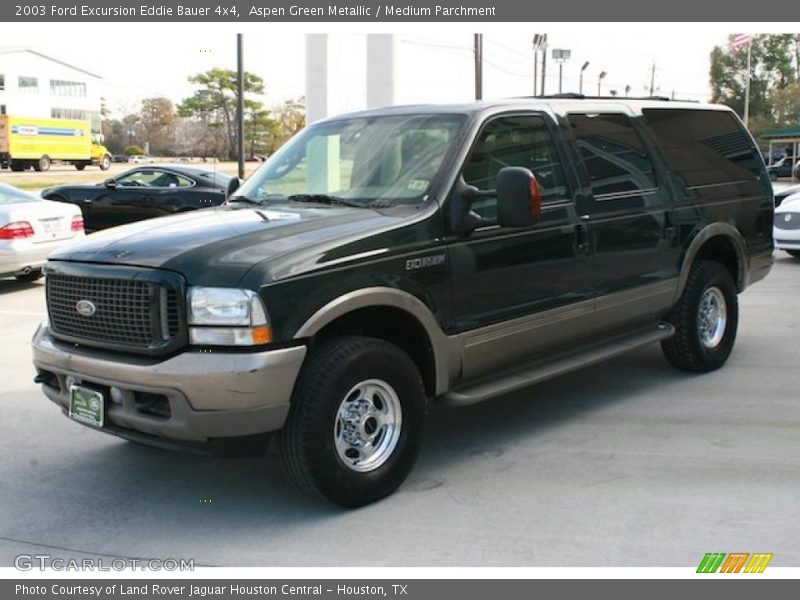 Front 3/4 View of 2003 Excursion Eddie Bauer 4x4