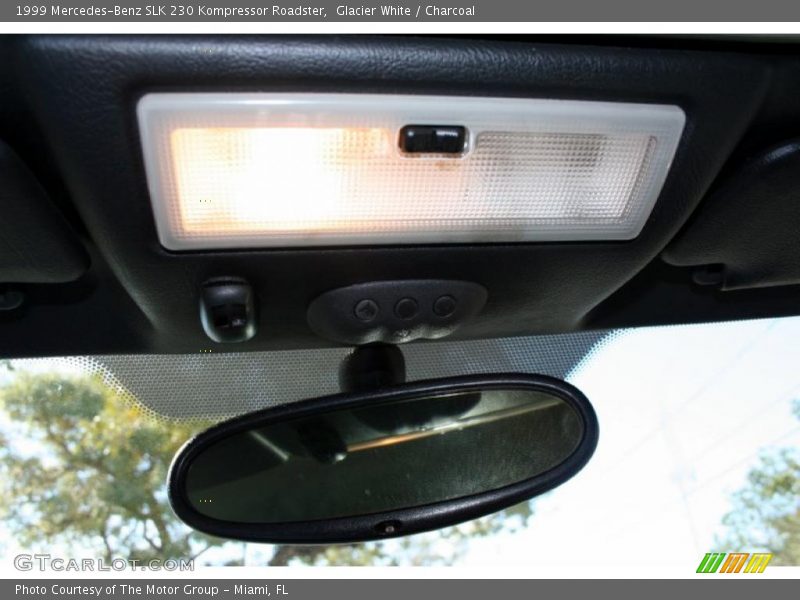 Glacier White / Charcoal 1999 Mercedes-Benz SLK 230 Kompressor Roadster